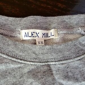 Alex Mill  Heather grey sweatshirt XS
